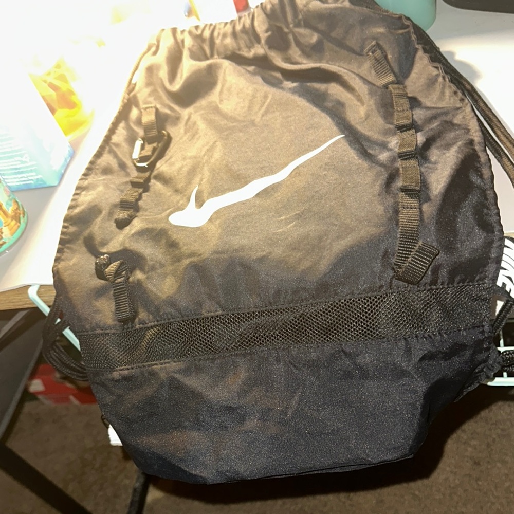 Nike Black Drawstring Bag